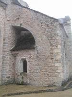 Mont-Saint-Vincent, Eglise, Chevet, Contrefort (2)